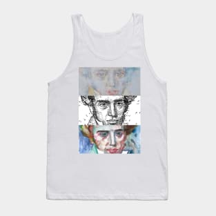 THREE TIMES SOREN KIERKEGAARD .3 Tank Top